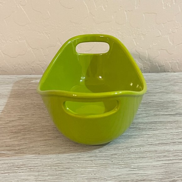 Rachael Ray Baking Dish Lime Green Oval 12 oz - Picture 4 of 8